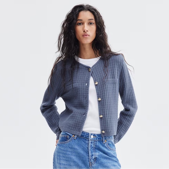 H&M Moss-Knit Cardigan - Picture 2 of 7